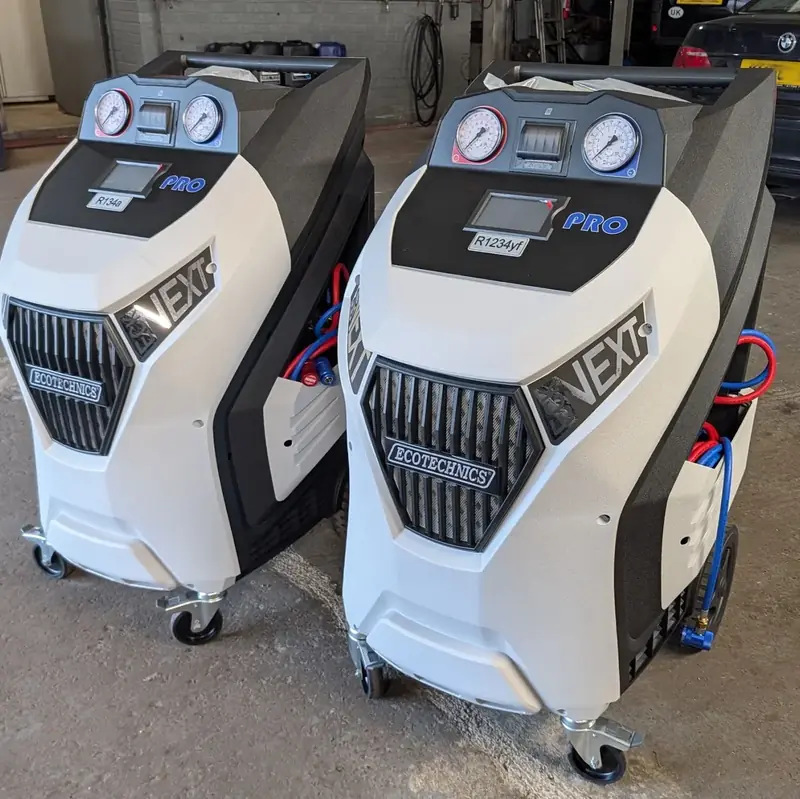 A/C machines for R134a & R1234yf